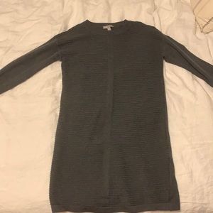 Gray asos sweater dress